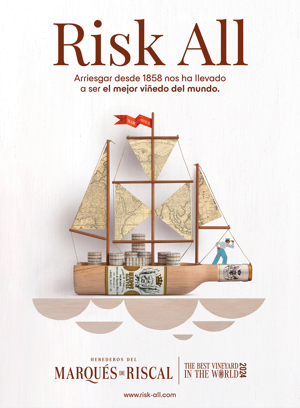 Cartel de gráfica de Marqués de Riscal